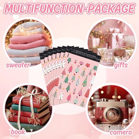 100Pcs Fall Poly Mailers 10 x 13 Inch Autumn Leaves Packaging Bags Self Seal Mailing Envelope Bags for Harvest Thanksgiving Small Business Clothing Gift in Kuwait