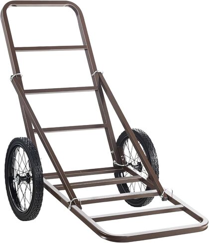VEVOR Deer Cart, 500 LBS Capacity Folding Game Cart, Deer Cart Game Hauler with 4 Big Wheels & Ergonomic Handle, Heavy-Duty Game Cart Accessories, Utility Gear Dolly for Hunting Fishing Hiking in Kuwait