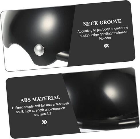 LIOOBO Pet Funny Hat Small Dog Pet Bike Hat Sunproof Rainproof Hardhat for Small Medium Large Dog Plastic Gears Doggie Cap Dogs Accessories Cat De Dog Cap Abs Medium Dog Motorcycle in Kuwait