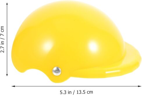 LIOOBO Pet Funny Hat Small Dog Pet Bike Hat Sunproof Rainproof Hardhat for Small Medium Large Dog Plastic Gears Doggie Cap Dogs Accessories Cat De Dog Cap Abs Medium Dog Motorcycle in Kuwait
