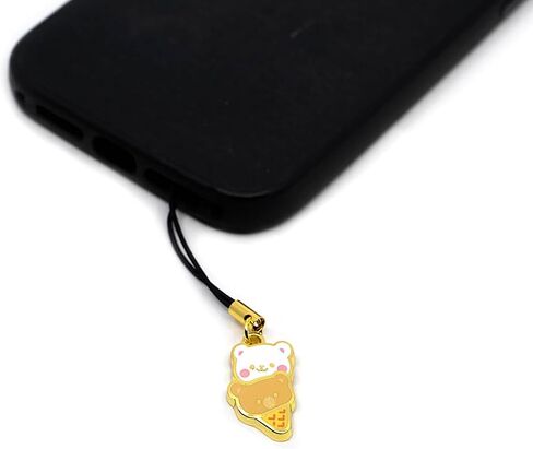 Mini Phone Charms Enamel Authentic Merchandise Cute Adorable for Cell Phones Bags Keychain Camera Couples Matching in Kuwait
