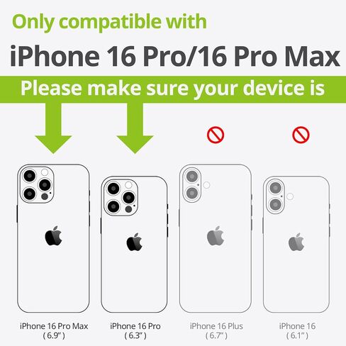 Carveit Camera Lens Protector for iPhone 16 Pro / 16 Pro Max Camera Cover Case Colorful Shell Design [Pearl Abalone,Tempered Glass,Anti-Scratch] Mexican Volcanic [1 Pack] in Saudi Arabia