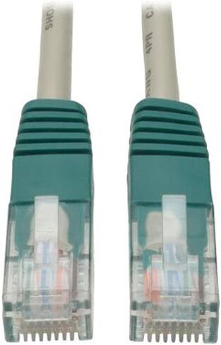 Tripp Lite Cat5e 350MHz Molded Cross-over Patch Cable (RJ45 M/M) - Yellow, 10-ft.(N010-010-YW) in Saudi Arabia