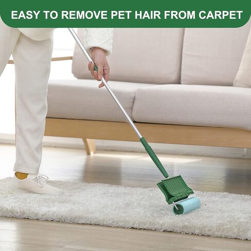 Fedicelly Large Lint Rollers Pet Hair Extra Sticky Furniture,Cat Dog Hair Remover Laundry Clothes Carpet,6.3 inches Wider with 320 Sheets Giant Lint Remover Brush for Couch in Saudi Arabia