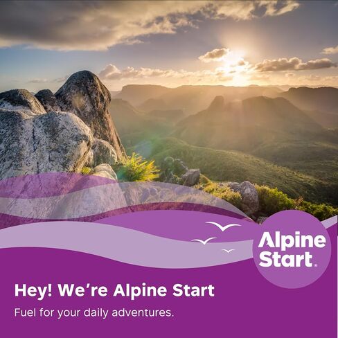 Alpine Start Latte with Benefits - Organic Instant Coffee Latte with Immunity+Focus - Non-Dairy, Vegan, Paleo, Non-GMO, (0.56oz Pack of 5) in Saudi Arabia