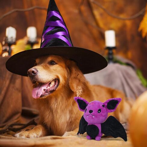 Blnboimrun Dog Toys Puppy Toys Interactive Dog Toys for Small Medium Large Dogs, Squeaky Dog Chew Toys to Keep Them Busy, Plush Dog Toy with Crinkle Paper Stuffed Bat in Saudi Arabia