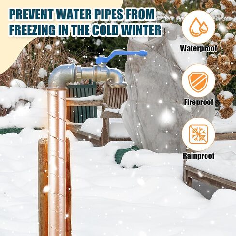 3 Pack Heated Bird Baths Outdoor Heated Dog Water Bowls with Chew Resistant Cord and 32.8ft Pipe Insulation Wrap Extension Cord Cover Pet Bowls for Dogs Cats Birds Drink Water in Winter in Kuwait