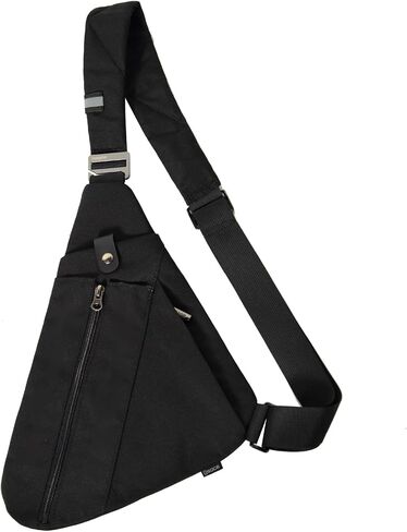 Sling Bag for Women Men,RFID Crossbody Hiking Backpack Chest Shoulder Tactical Bag with Water Bottle Bag for Travel Sports in Saudi Arabia