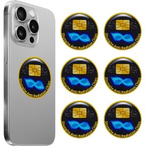 6PCs Protection Stickers Blockers Cell Phone, Upgraded Square Silicone Shield Stikcer for Laptop/Computer/WiFi Router/Priner/TV/Air Conditioners/Refrigerators/Microwave Ovens/Printers/Washing Machines