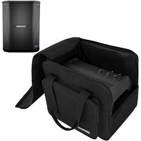Carrying Bag Compatible with Bose S1 Pro Portable Bluetooth Speaker Cover, Travel Storage Case with Shoulder Strap and Accessory Pocket