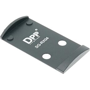 DPP Titanium Adapter Plate Compatible with SIG P320 with Romeo 1 Pro Optic Ready Cut and Holosun 407K/507K/EPS Carry/EPS/RomeoZero ——SG-RX04