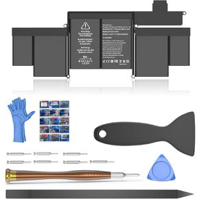 A1398 Battery Replacement, A1618 A1494 Battery for MacBook Pro 15 inch Mid 2015 Mid 2014 Late 2013 Version EMC 2910 2909 2881 2876 2745 2674 Capacity 11.36V 99.5Wh 8755mAh