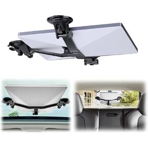 Foldable Starlink Mini Car Mount with Suction Cups，Quick Release Sunroof/Moonroof Mount for Car, RV, Boat, Truck Glass (Black)