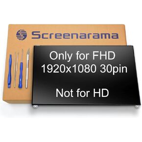 SCREENARAMA New Screen Replacement for Dell Latitude 7480 7490, FHD 1920x1080, IPS, Matte, LCD LED Display with Tools