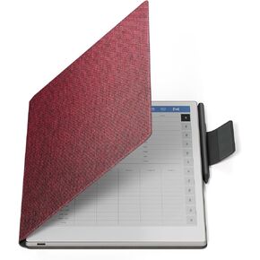 Ayotu Case for Remarkable Paper Pro, Premium PU Leather Book Folio with Pen-Buckle, Smart Magnetic Cover for Remarkable Paper Pro 11.8" Color Tablet Only, Bundle with Premium Membership (Brown)