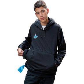 Dog Training Hoodie for Dog Owners/Trainers with Removable Insulated Treat Pouch, Color Black