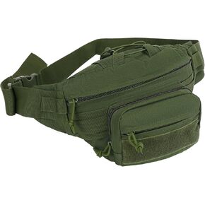 Tactical Fanny Packfor Men,Concealed Carry Bag Waist Bag Multi-Pockets for Outdoor Hiking Climbing Fishing