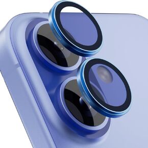 MAGEASY Sapphire Lens Protector for iPhone 16 6.1" & iPhone 16 Plus 6.7" (2 Lens) - Black | Lenz