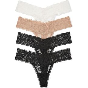 Victoria's Secret Lacie Thong 5 Ct Panty Pack GEN BUNDLEC001 4YXY