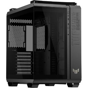 ASUS TUF Gaming GT502 Horizon ATX Mid-Tower Gaming Case (Boundless Panoramic Design, Dual-Chamber, Independent CPU and GPU Cooling Zones, Tool-Free Side Panels, USB 10 Gbps Type-C® Front Panel)