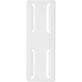 HARFINGTON Adhesive Punch-Free Socket Holder, Power Strip Holder, Self-Adhesive Wall Mount Desk Socket Fixer for Remote Control, Router, White