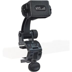 HYS Clip Clamp Handheld Amateur 2-way Radio Holder for Desk/Table/Glass Door/Desktop Baffle/Easel/Truck, for Motorola RMU2040 RMU2080D CLS1410 CLS1110 Kenwood Baofeng Icom with Belt Clip Walkie Talkie