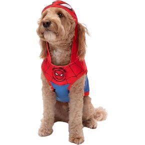 Marvel Spider-Man Costume Pet Hoodie | Pet Costumes L