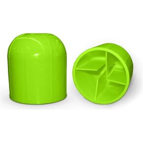 Plastic Tent Stake Cap | Protective Cover to Safely Cover Obtrusive Tent Stakes | White | Pack of 50