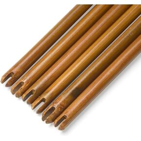 12/24 Pack 32" Archery Bamboo Arrow Shaft with Self-nocks for Traditional Longbow Recurve Bow DIY Arrow Archery