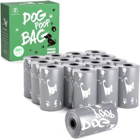 Dog Poop Bags Scented, 240 Counts Dog Waste Bags, Extra Thick Poop Bags for Dogs, Leak Proof Doggy Poop Bags