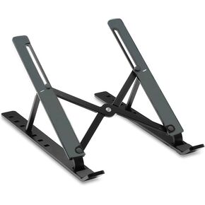 Portable and Adjustable Laptop Stand,Foldable Laptop Stand for Desk,Aluminum Alloy Not ABS Laptop Riser, Notebook Bracket,Notebook Holder