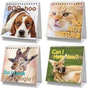 Funny Desk Signs 30 Cute Flip Over Messages for Office Supplies Desk Accessories