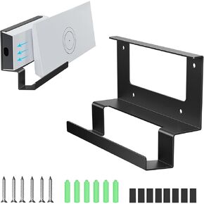 Mounting Kit for V3 Starlink, 2 in 1 Starlink Gen 3 Router Mount & StarLink V3 Power Supply Brackets Holder,Wall Mount with Cable Management Space Saving Suitable for Starlink Gen 3 Dish Accessories