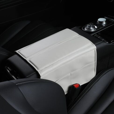 Arm Rest Cover for Genesis G80 2023 2022 2021 2020 Stylish, Durable, and Comfortable (Dark Brown) in Saudi Arabia