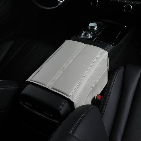 Arm Rest Cover for Genesis G80 2023 2022 2021 2020 Stylish, Durable, and Comfortable (Dark Brown) in Saudi Arabia