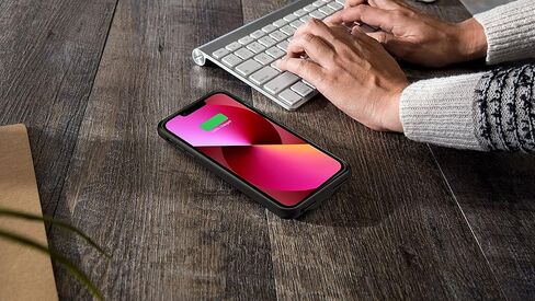 Battery Case for iPhone 13 Mini, Upgraded 6500mAh Ultra-Slim Portable Rechargeable Extended Battery Pack Charging Case Compatible with iPhone 13 Mini (5.4 inch) Charger Case Support Carplay (Black) in Kuwait