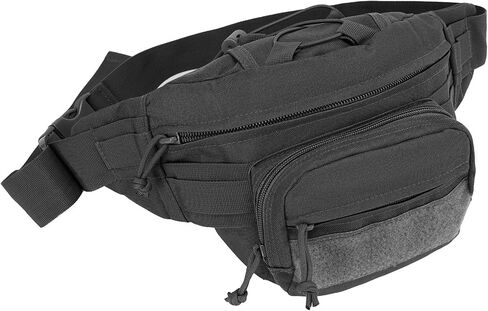 حقيبة فاني تكتيكية للرجال، حقيبة حمل مخفية، حقيبة خصر متعددة الجيوب للتنزه في الهواء الطلق وتسلق الصيد in Kuwait