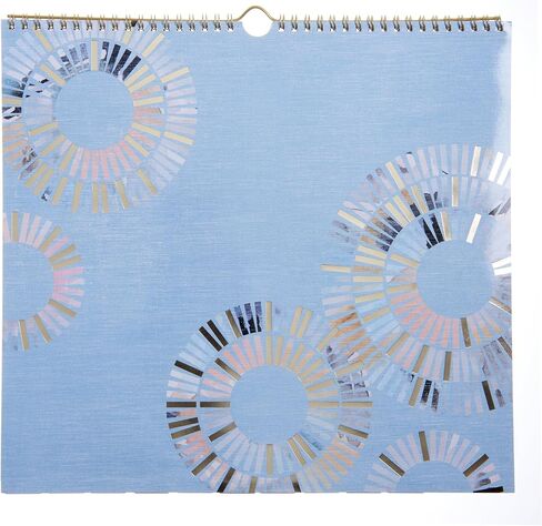 russell+hazel 2024-2025 (June 2024-July 2025) Family Wall Calendar, Dew Burst, 13.25" x 12.25" in Saudi Arabia