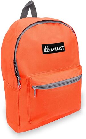 Everest Basic Backpack, Tangerine, One Size in Saudi Arabia