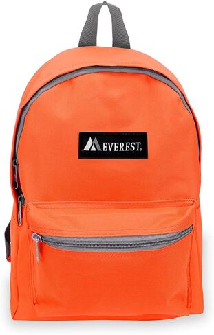 Everest Basic Backpack, Tangerine, One Size in Saudi Arabia