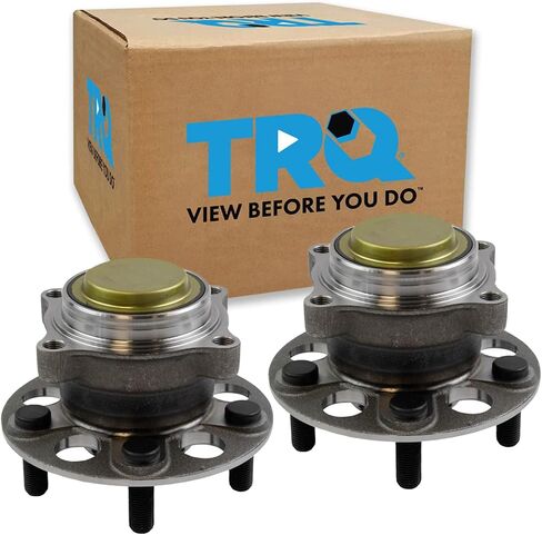TRQ Front Wheel Hubs & Bearings Pair Set of 2 for 94-99 Dodge Ram 1500 4WD 4x4 in Saudi Arabia