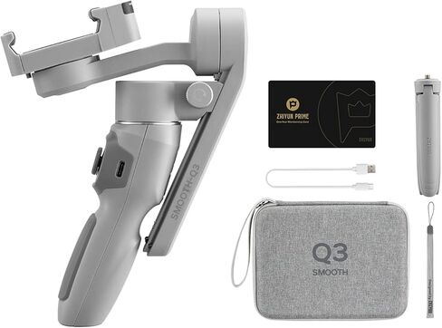 Zhiyun Gimbals Smooth Q3 Combo 3-Axis Gimbal للهواتف الذكية in Kuwait