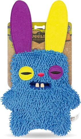 Sinco Pets: Fuggler Funny Ugly Monster Assortment 1-3 عبوات - لعبة للكلاب قطيفة ناعمة، خياطة صديقة للحيوانات الأليفة، مصدر صرير، آذان مجعدة، زميل أسنان مطاطي in Kuwait