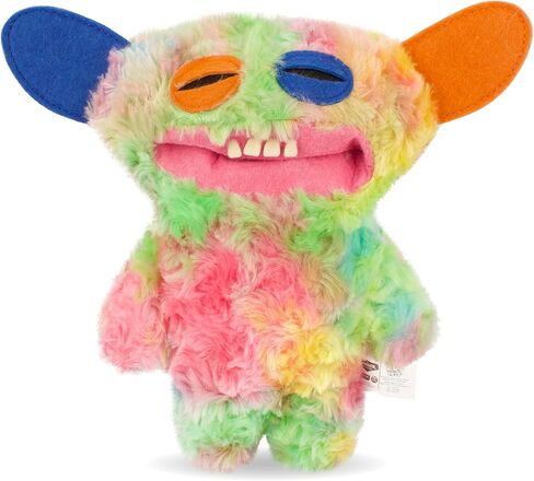Sinco Pets: Fuggler Funny Ugly Monster Assortment 1-3 عبوات - لعبة للكلاب قطيفة ناعمة، خياطة صديقة للحيوانات الأليفة، مصدر صرير، آذان مجعدة، زميل أسنان مطاطي in Kuwait