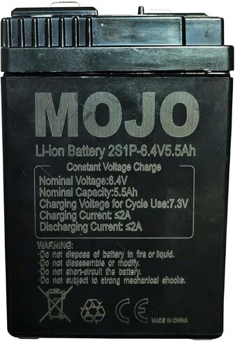 MOJO Outdoors Mallad Replacement 6-Volt Rechargeable Battery/Charger for Decoys and Duck Hunting in Saudi Arabia