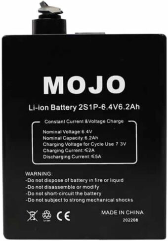 MOJO Outdoors Mallad Replacement 6-Volt Rechargeable Battery/Charger for Decoys and Duck Hunting in Saudi Arabia