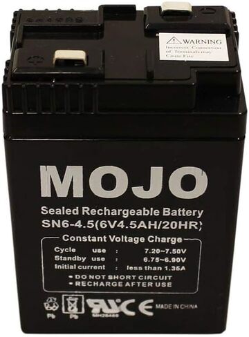 MOJO Outdoors Mallad Replacement 6-Volt Rechargeable Battery/Charger for Decoys and Duck Hunting in Saudi Arabia