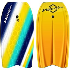 Wave Storm 42.5in Performance Foam Bodyboard with Sector Fin Channel Bottom