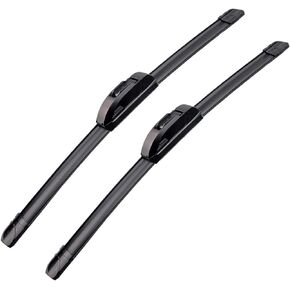 ZIXMMO OEM Quality 26in + 16in Premium All-Season Windshield Wiper Blades for Original Equipment Replacement(Set of 2)