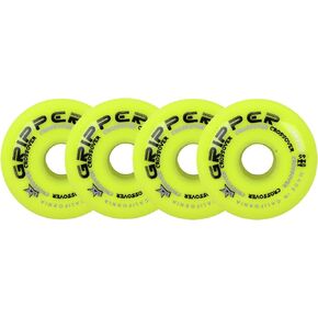 Labeda Roller Hockey Wheels Gripper Crossover Set of 4 - Choose Color/Size